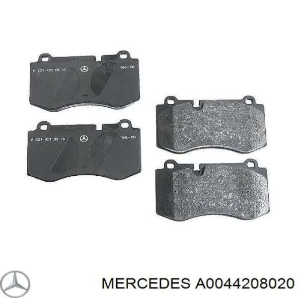 Mercedes-Benz A0044208020 Front Brake Pads